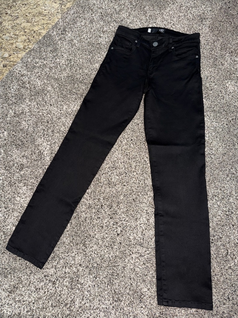 Black Women's Slim Straight Jeggings